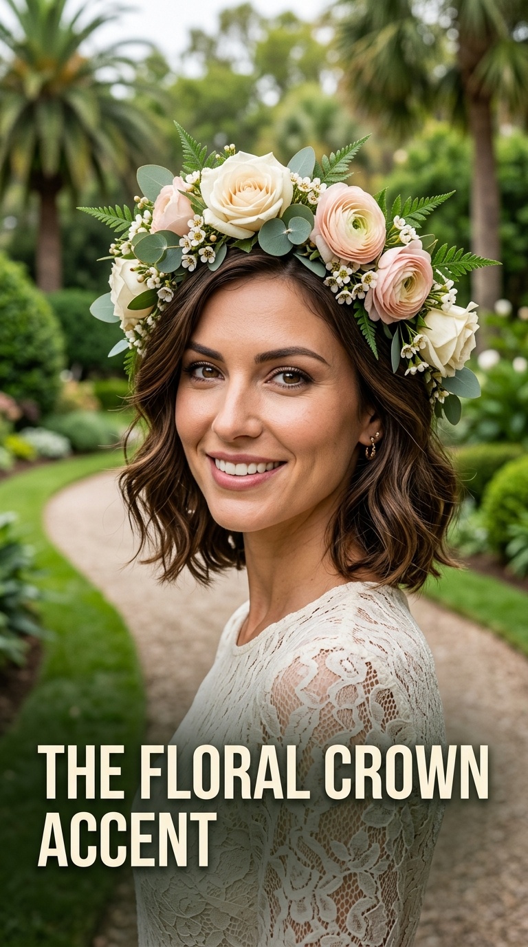 The Floral Crown Accent