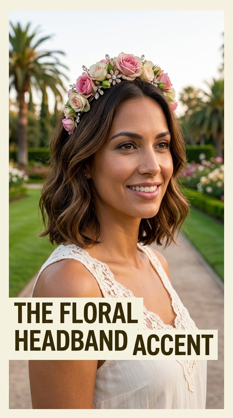The Floral Headband Accent