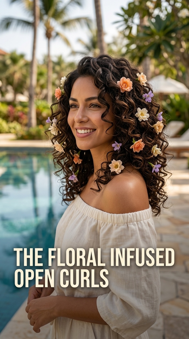 The Floral Infused Open Curls