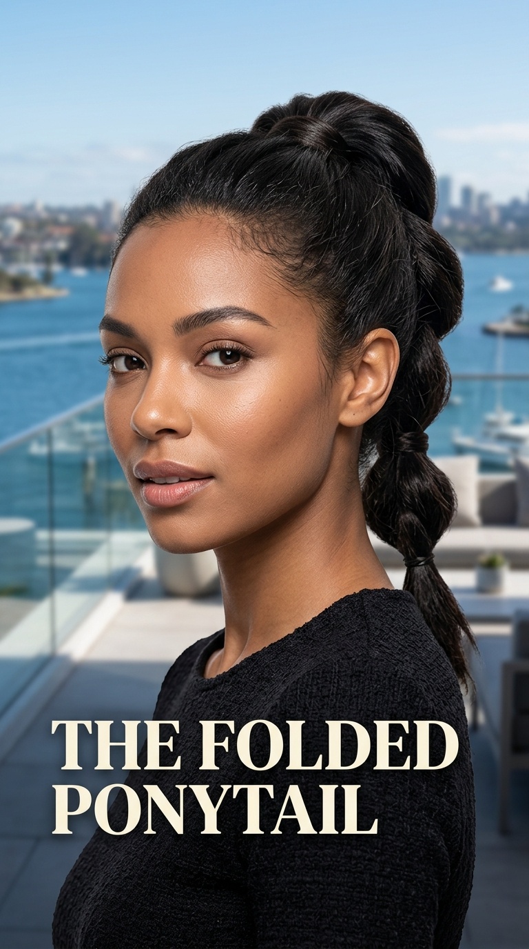 The Folded Ponytail