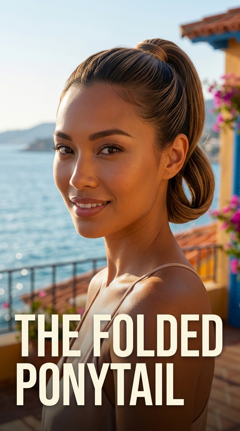 The Folded Ponytail