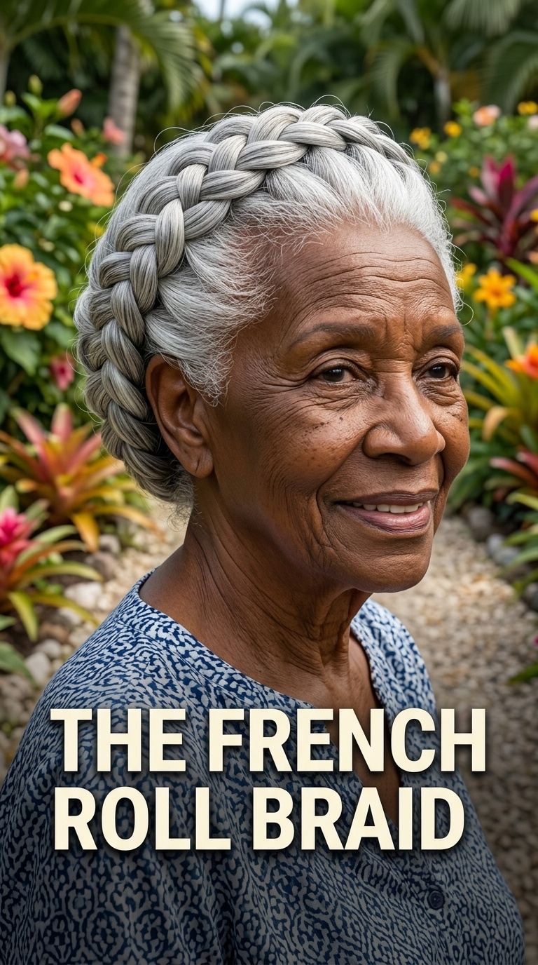 The French Roll Braid