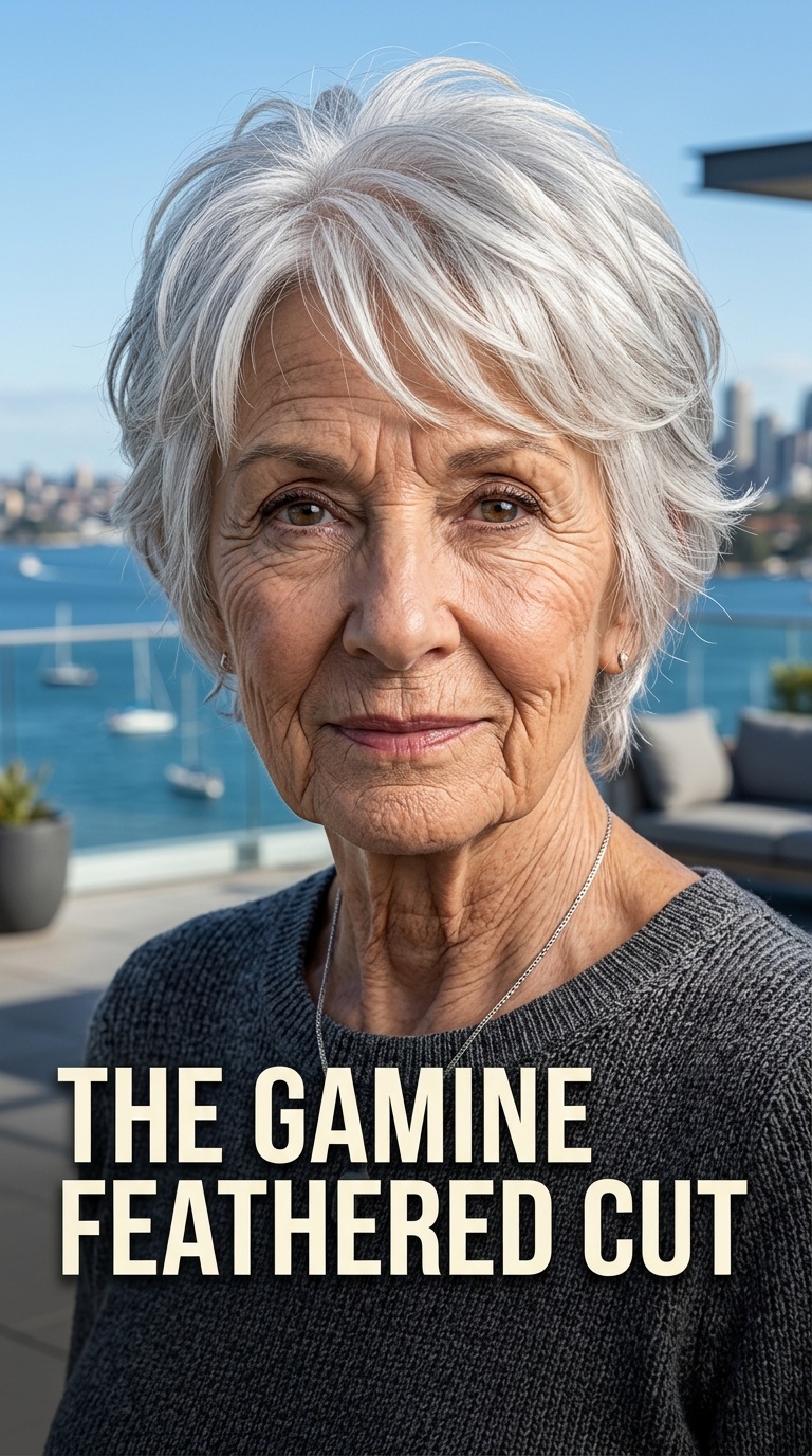 The Gamine Feathered Cut