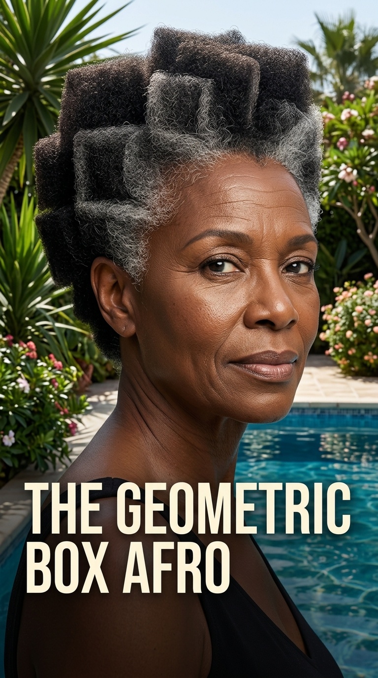 The Geometric Box Afro