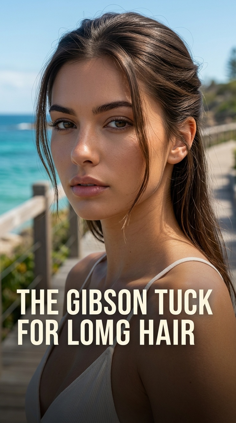 The Gibson Tuck for Long Hair