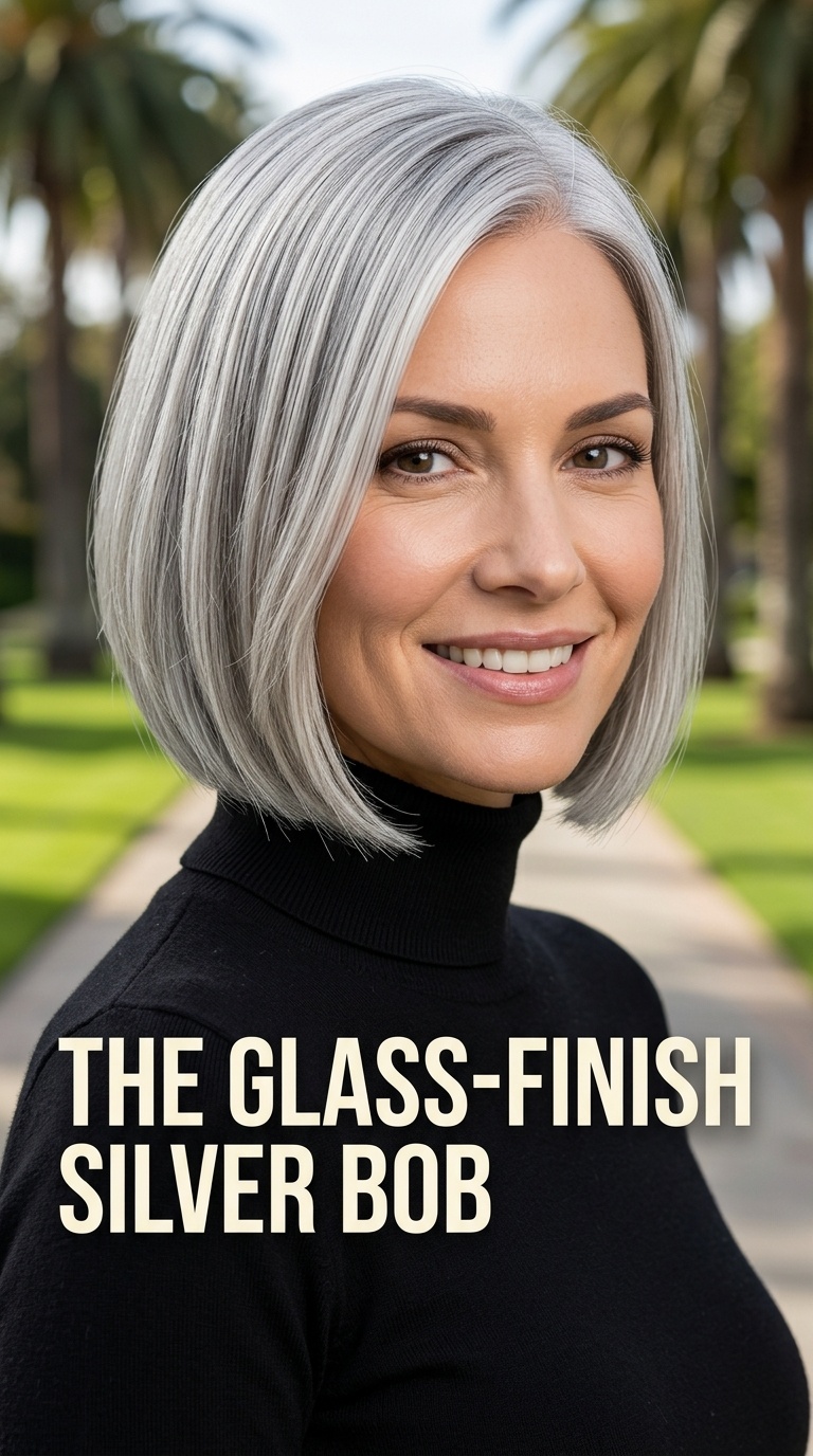 The Glass-Finish Silver Bob
