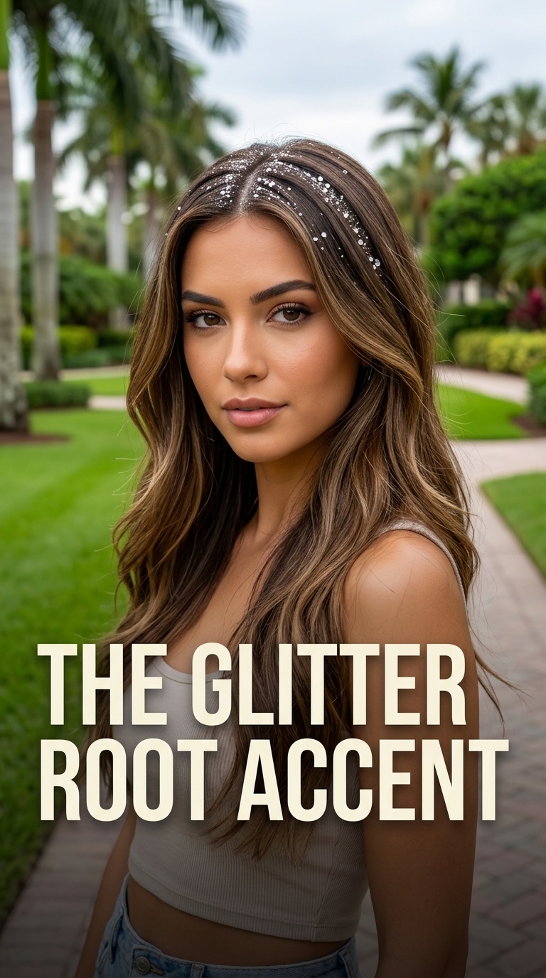 The Glitter Root Accent