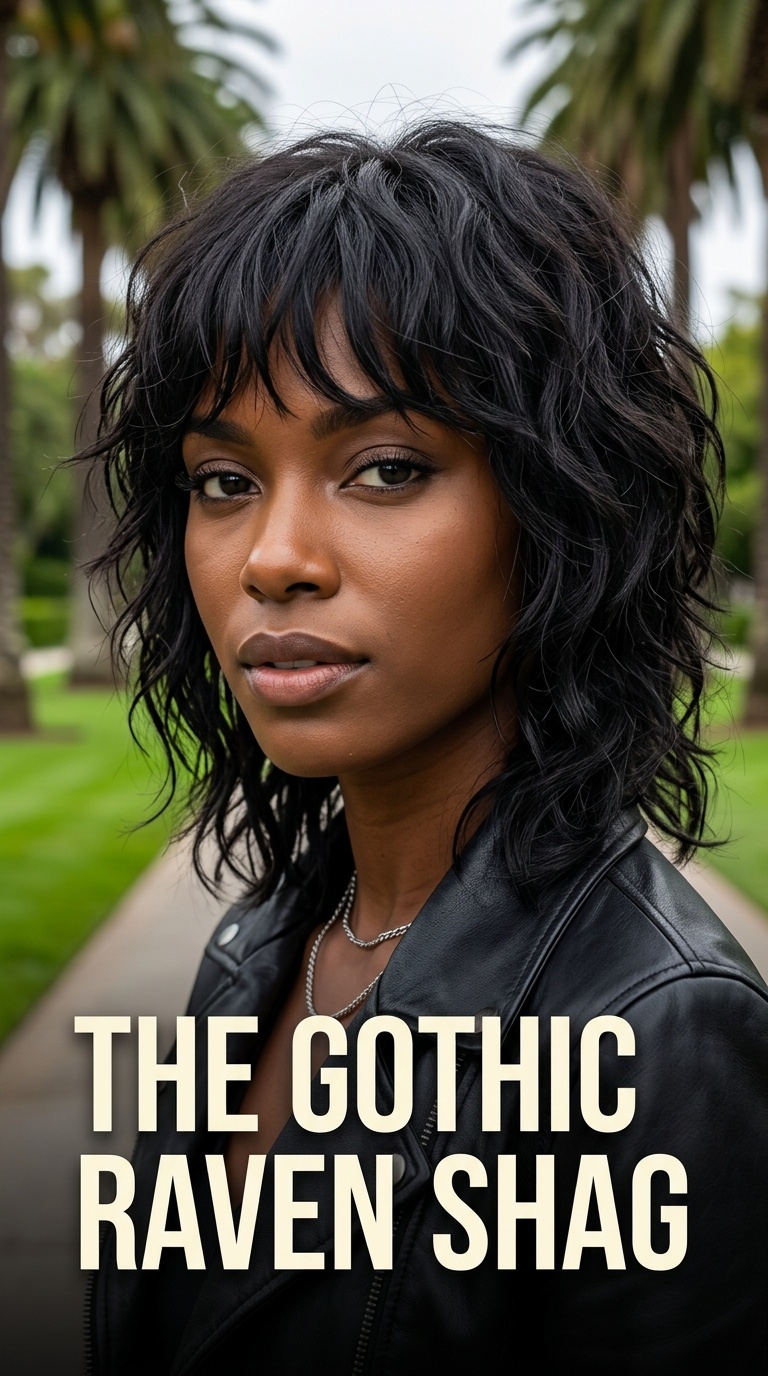 The Gothic Raven Shag