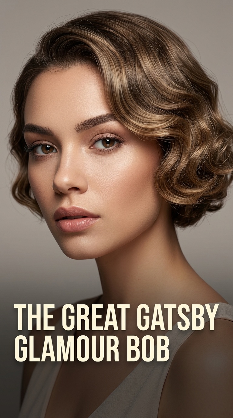 The Great Gatsby Glamour Bob