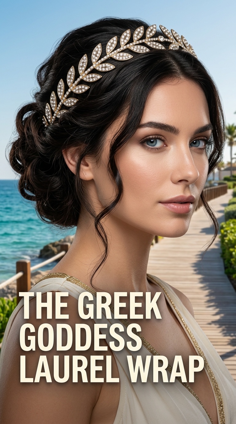 The Greek Goddess Laurel Wrap