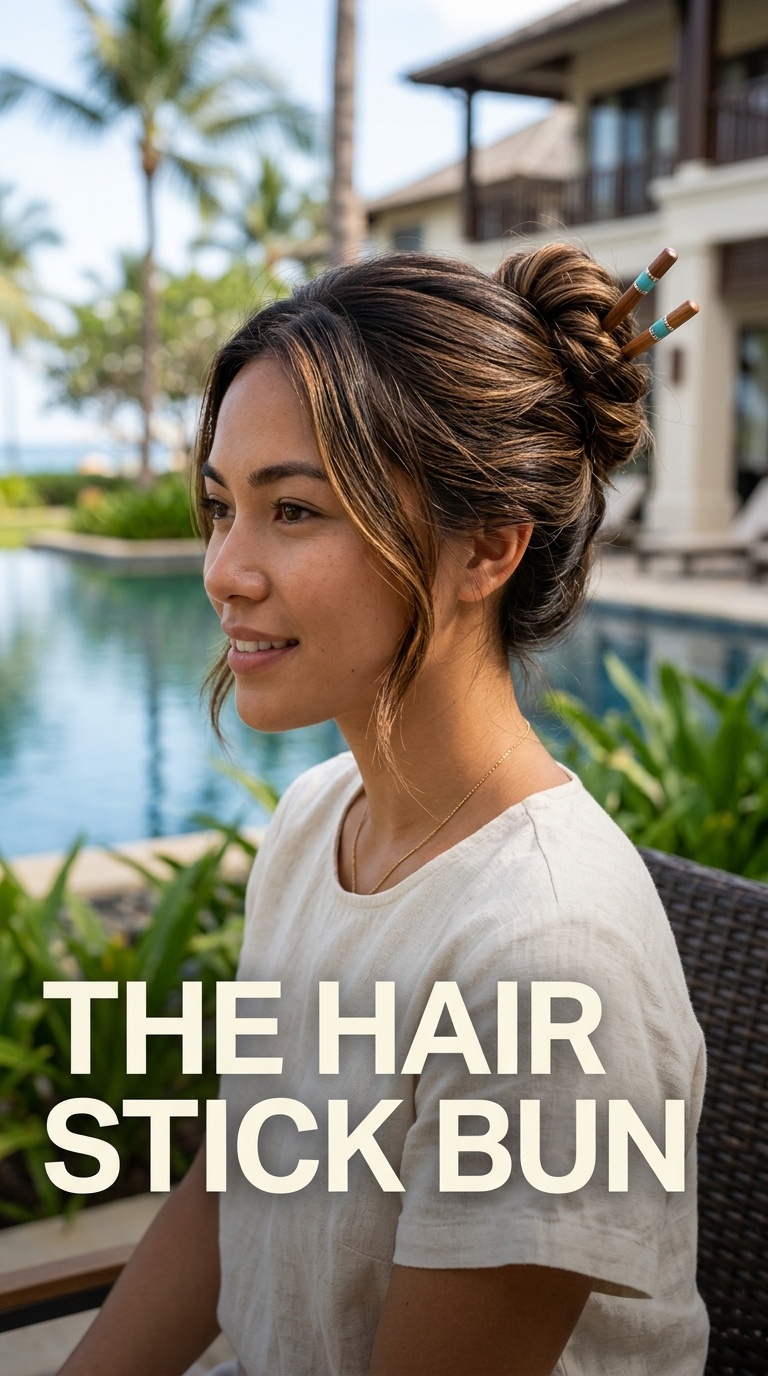 The Hair Stick Bun