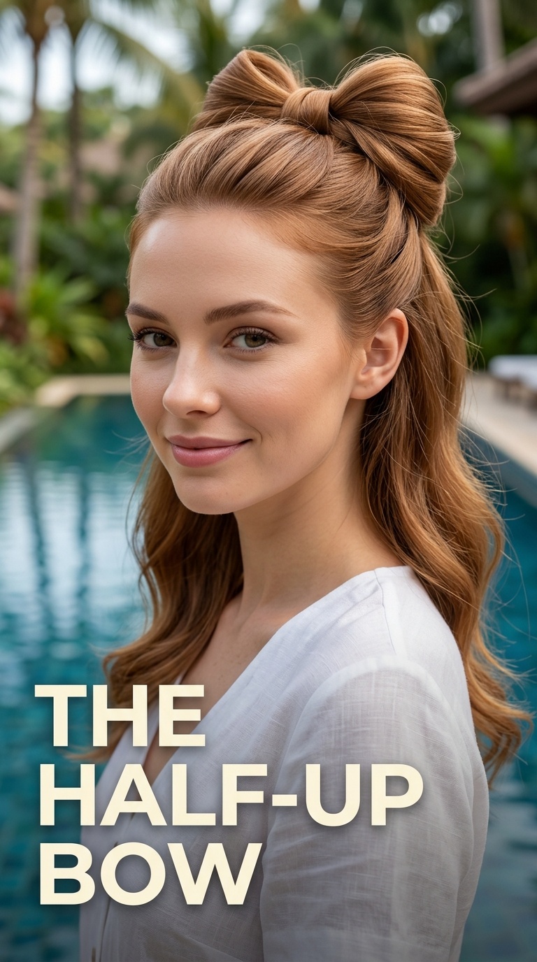 The Half-Up Bow