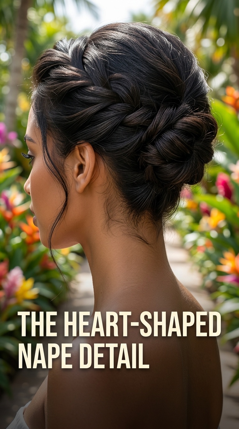 The Heart-Shaped Nape Detail