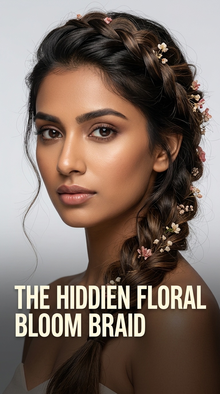 The Hidden Floral Bloom Braid