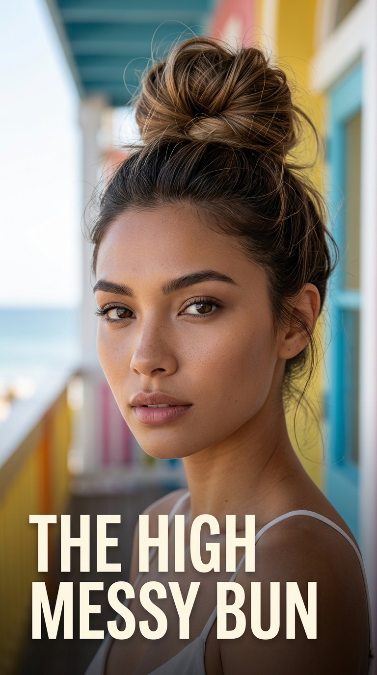 The High Messy Bun