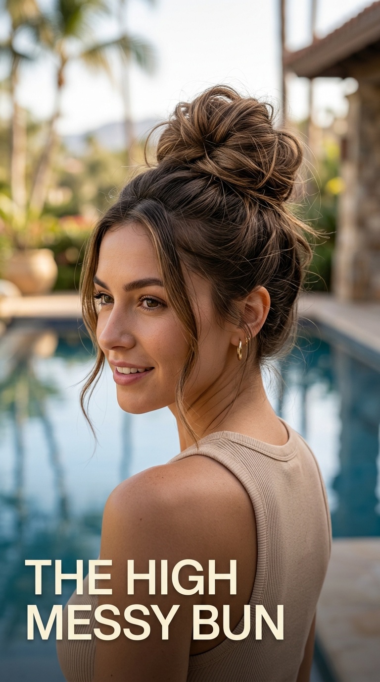 The High Messy Bun
