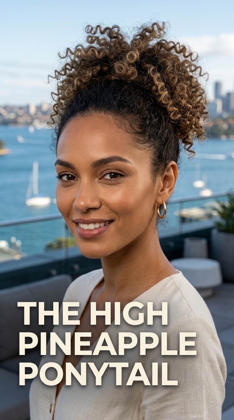 The High Pineapple Ponytail