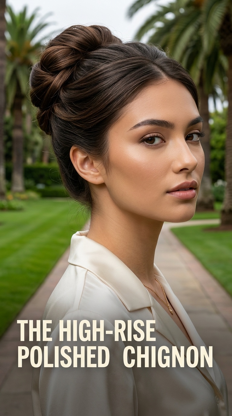The High-Rise Polished Chignon