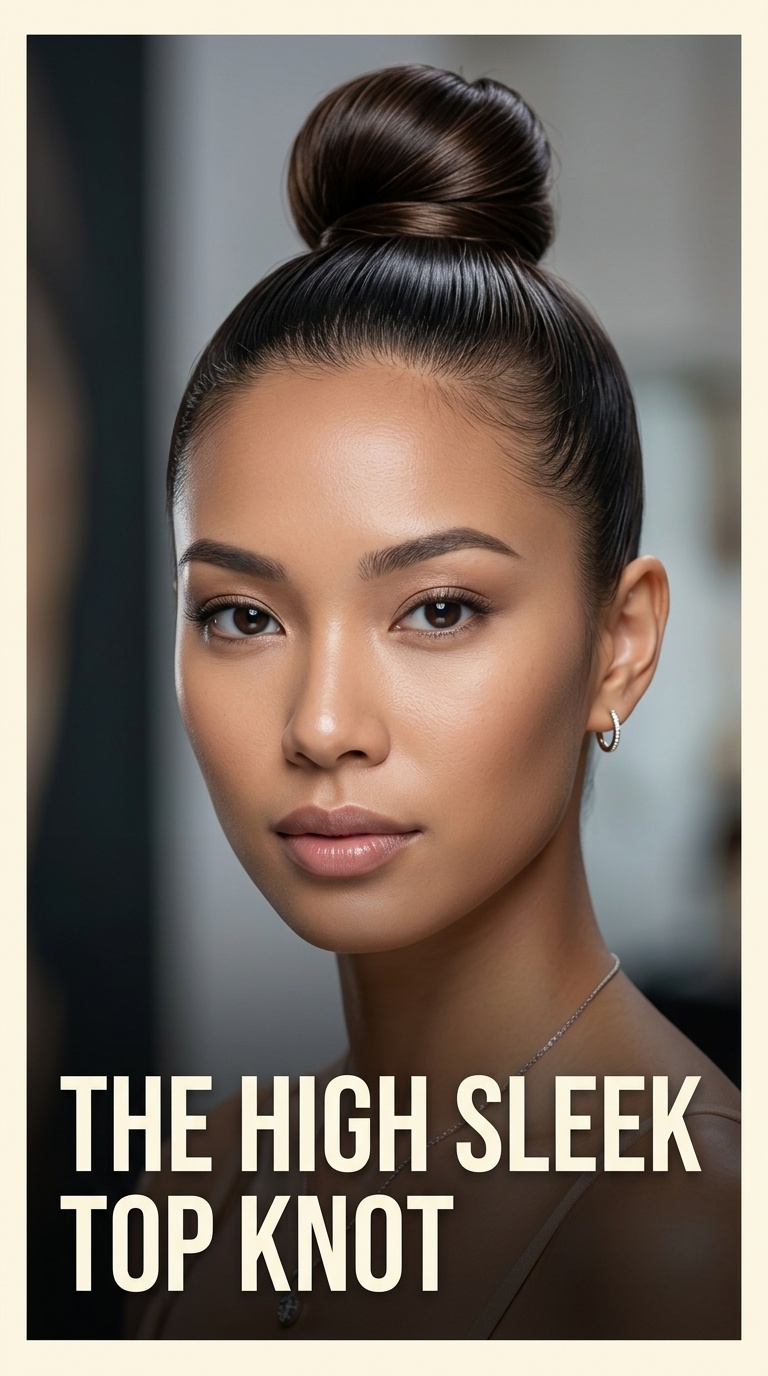 The High Sleek Top Knot