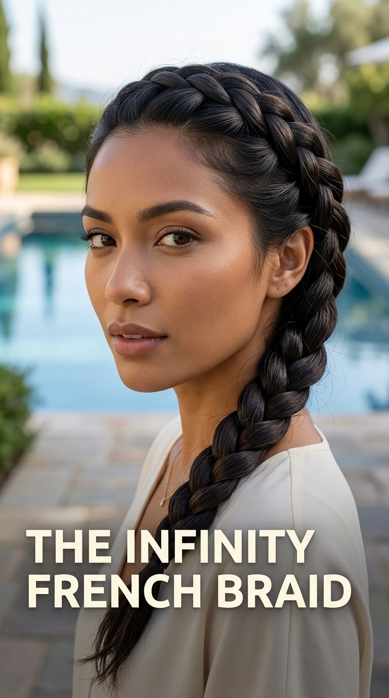 The Infinity French Braid