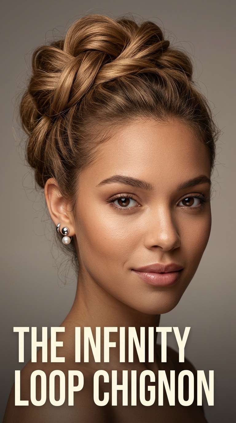The Infinity Loop Chignon