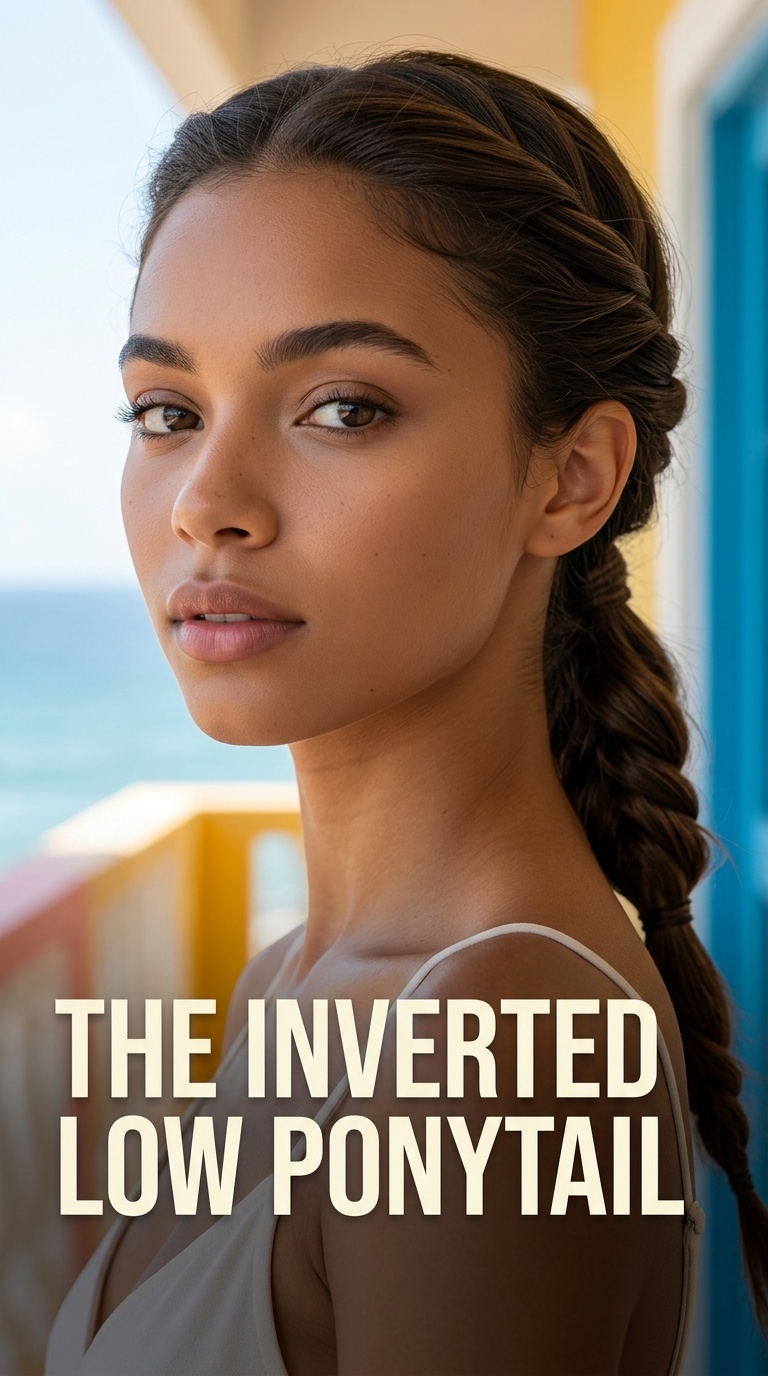 The Inverted Low Ponytail