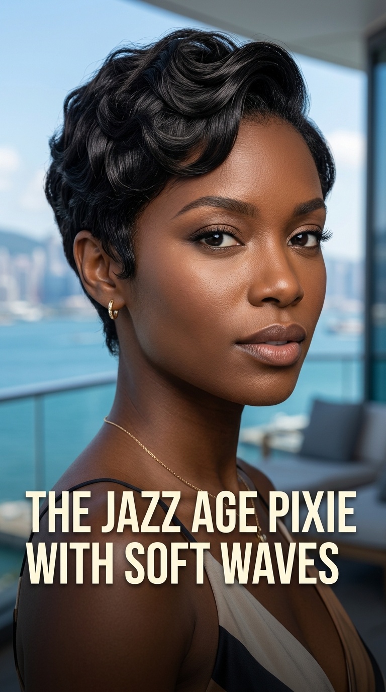 The Jazz Age Pixie with Soft Waves