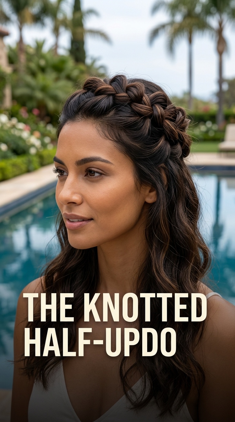 The Knotted Half-Updo