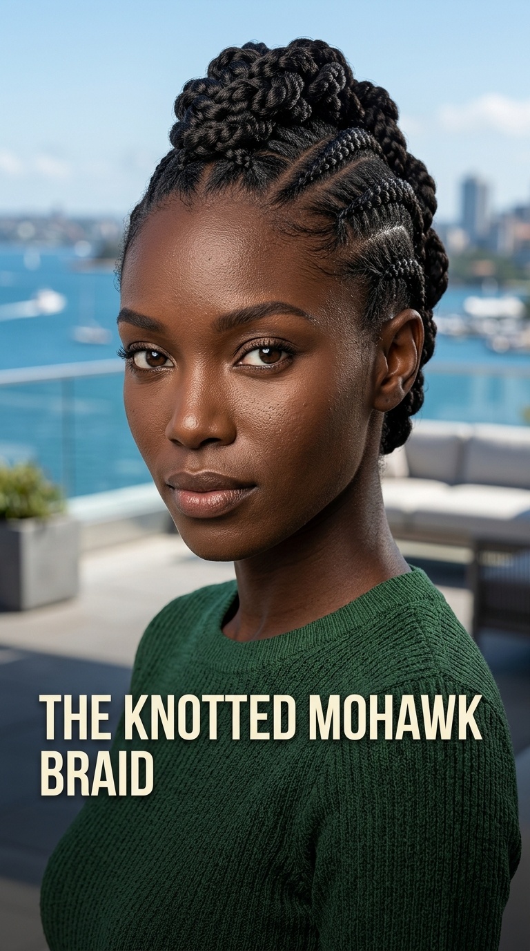 The Knotted Mohawk Braid
