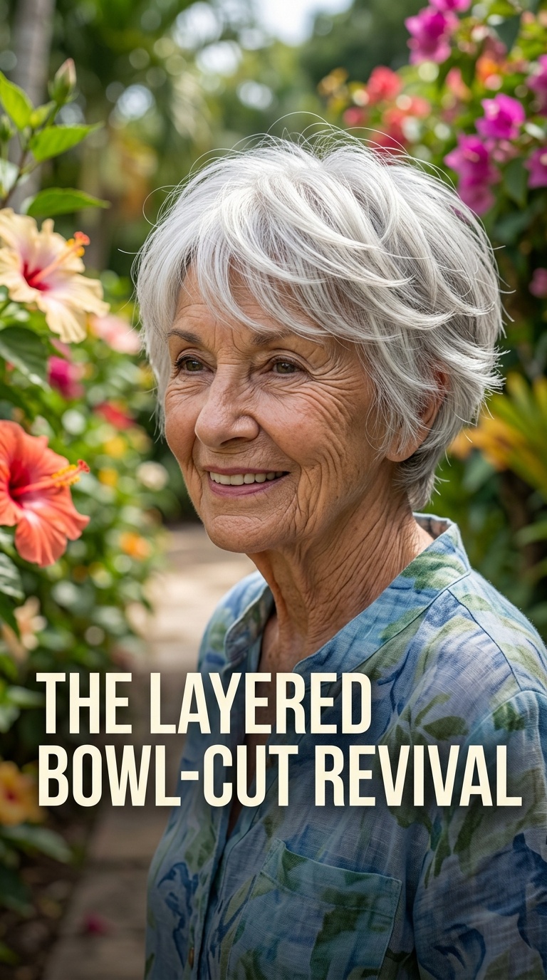The Layered Bowl-Cut Revival
