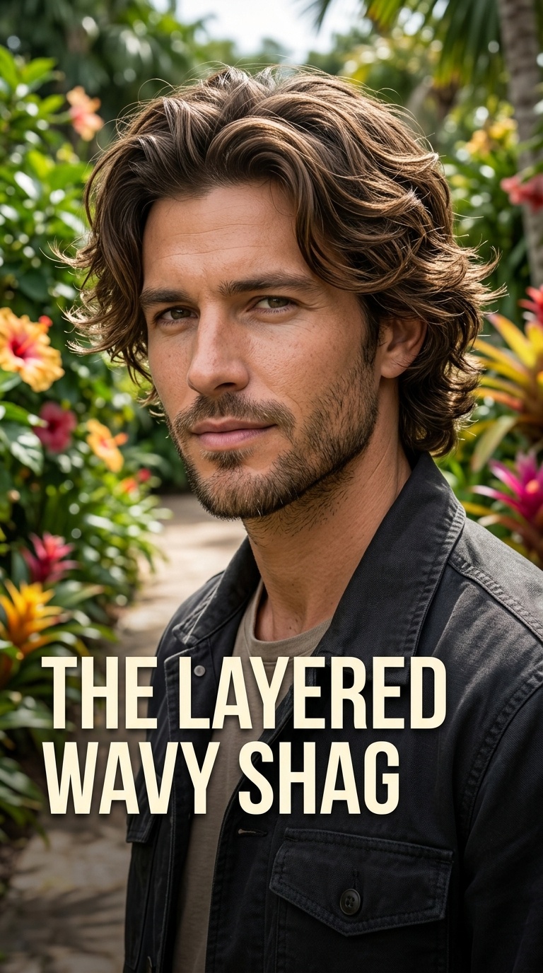 The Layered Wavy Shag