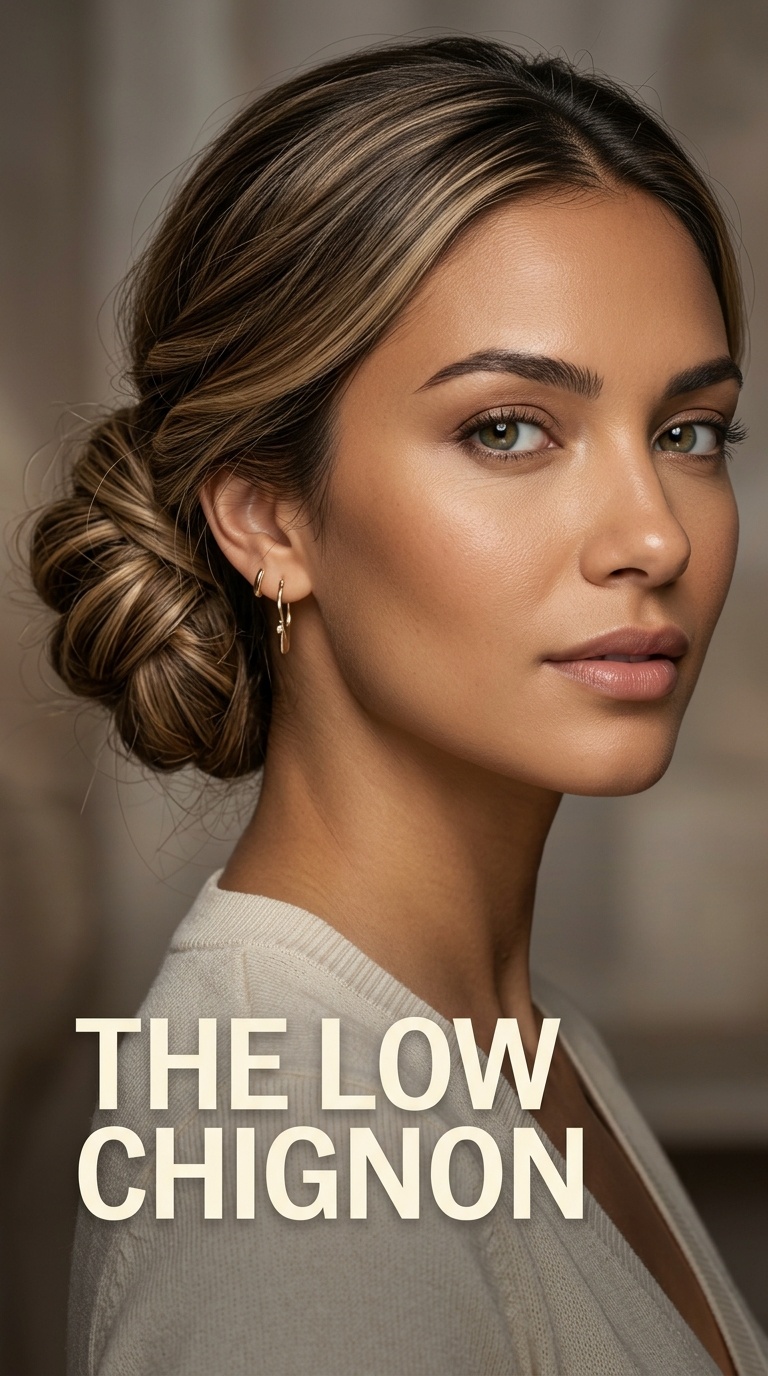 The Low Chignon