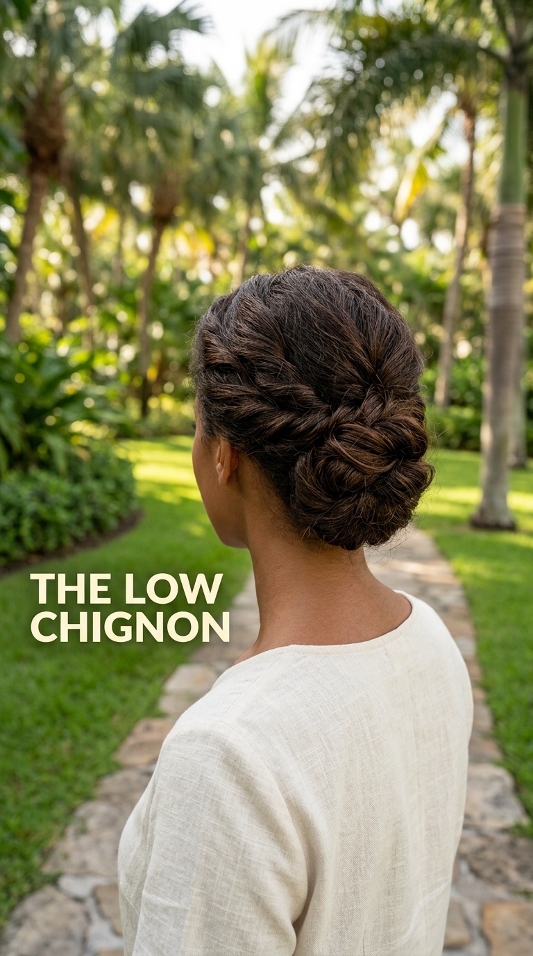 The Low Chignon