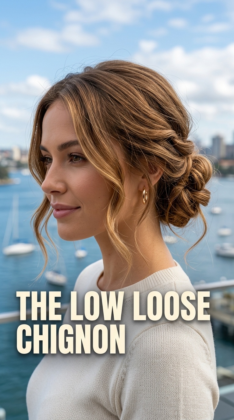 The Low Loose Chignon