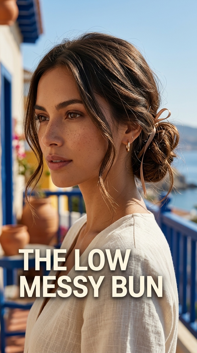 The Low Messy Bun