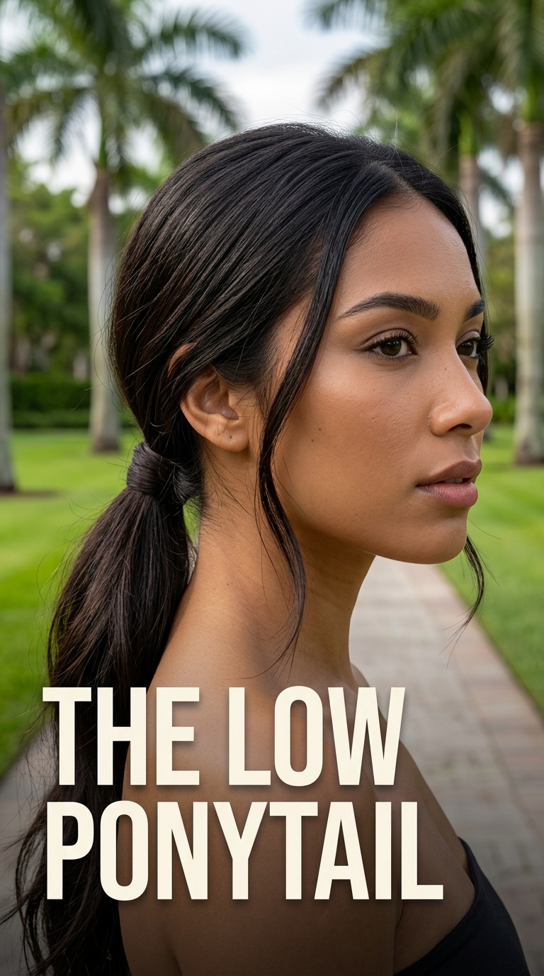 The Low Ponytail