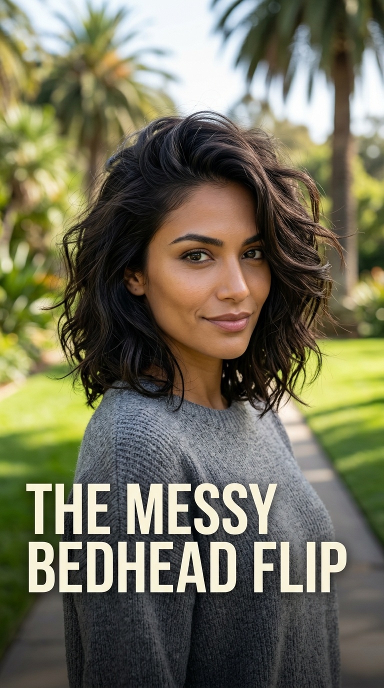 The Messy Bedhead Flip