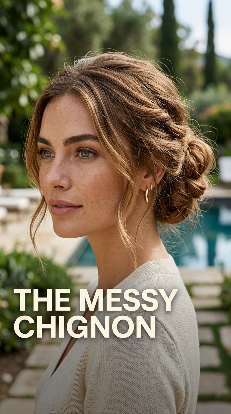 The Messy Chignon