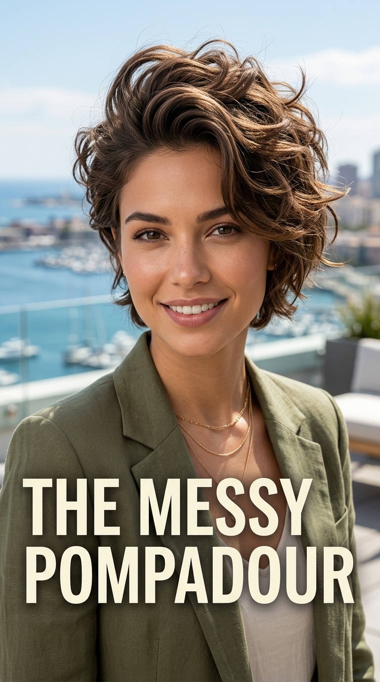 The Messy Pompadour