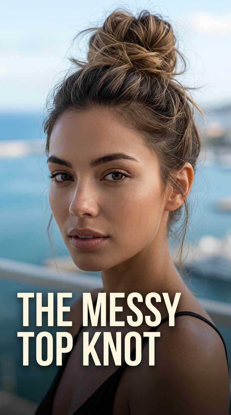 The Messy Top Knot