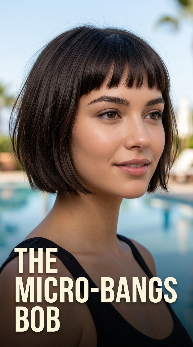 The Micro-Bangs Bob