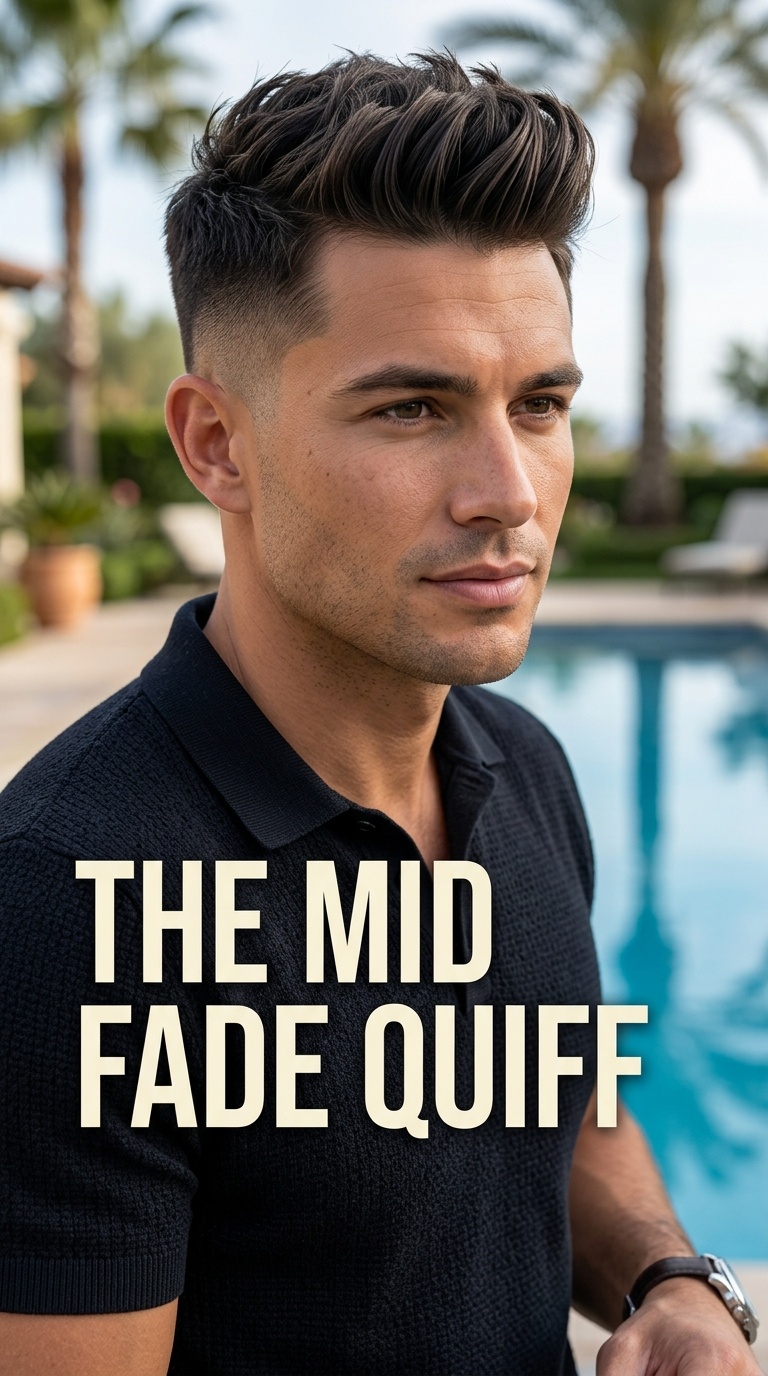 The Mid Fade Quiff