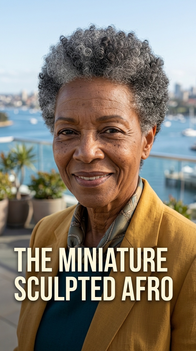 The Miniature Sculpted Afro