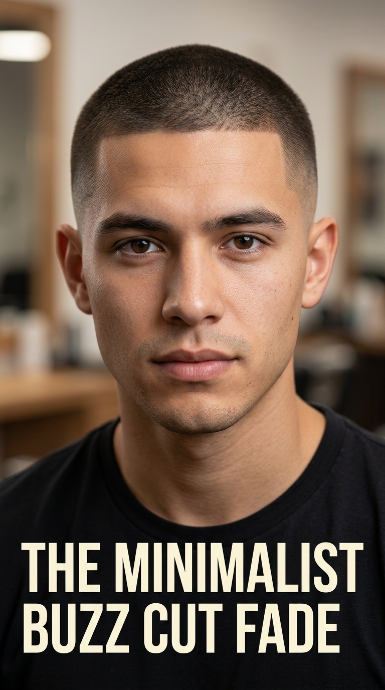 The Minimalist Buzz Cut Fade