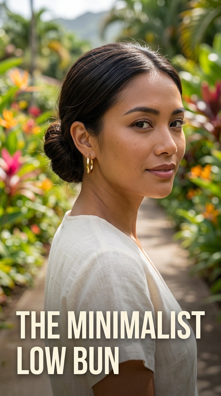 The Minimalist Low Bun