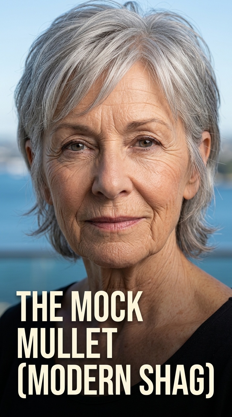 The Mock Mullet (Modern Shag)