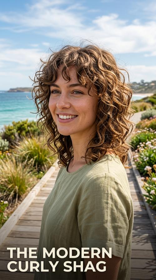 The Modern Curly Shag