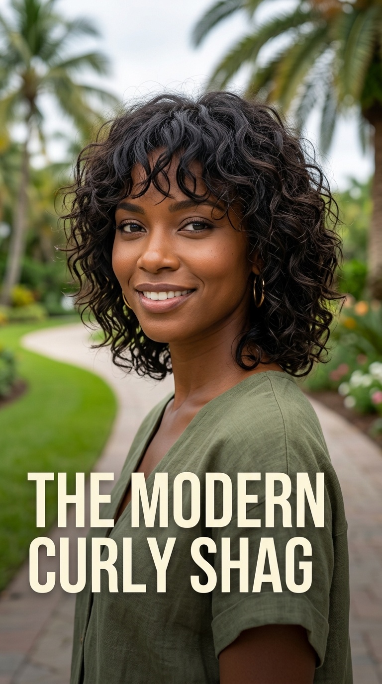 The Modern Curly Shag