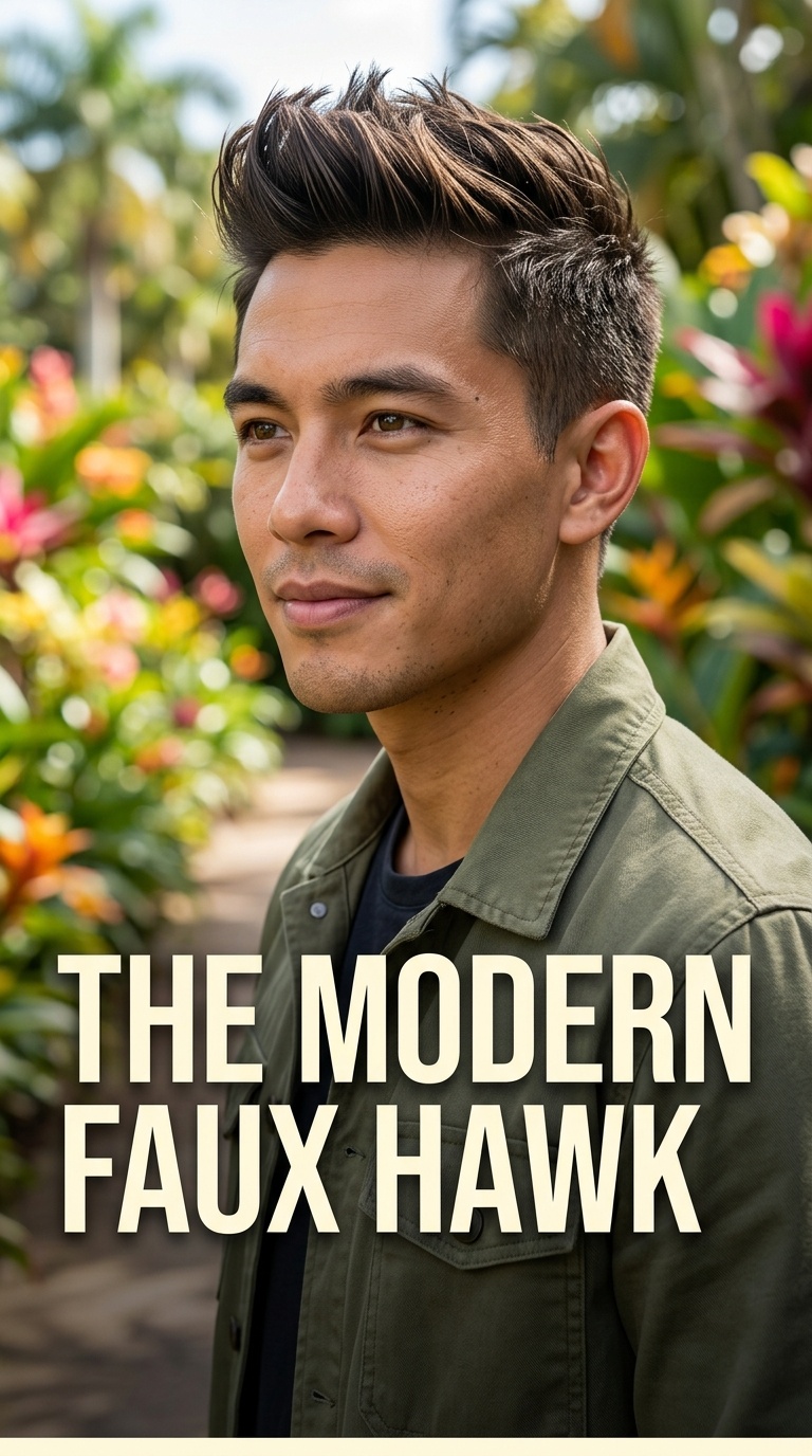 The Modern Faux Hawk