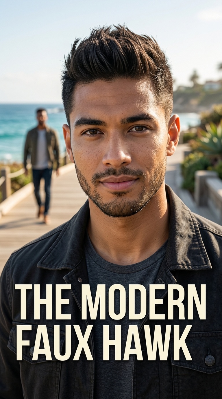 The Modern Faux Hawk